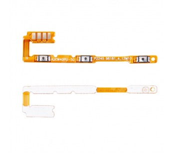 Шлейф для Huawei Honor X7a/X7a Plus (RKY-LX1) на кнопки громкости/включения