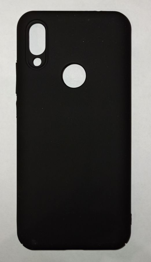 Чехол задняя накладка Xiaomi Redmi 7 ассортмент (красн,черн,серый,прозрачный)