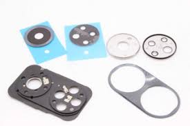 Стекло камеры для Huawei Honor 50/50 Pro (NTH-NX9) в сборе с рамкой Черный