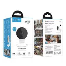 Камера видеонаблюдения Hoco D7 (Bluetooth, Wi-Fi, Full HD 2560×1440) Белый