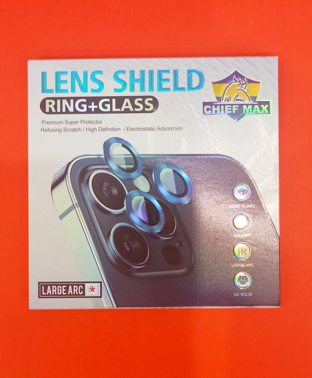 Защитное стекло линзы камеры для iPhone 12 Pro (комплект 3 шт.) Серое