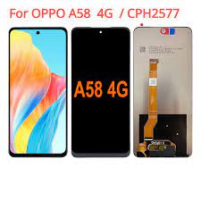 Дисплей для OPPO A58 4G с тачскрином Черный – OR