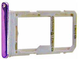 Контейнер SIM Samsung G950F/G955F (S8/S8+) Фиолетовый