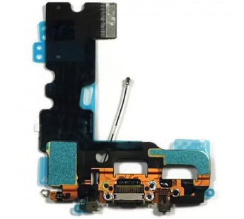 Шлейф для iPhone 7 Plus на системный разъем/микрофон Черный