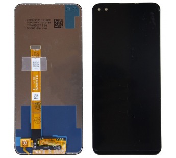 Дисплей для Realme 6 Pro/Oppo A92s/Oppo Reno 4Z 5G в сборе с тачскрином Черный