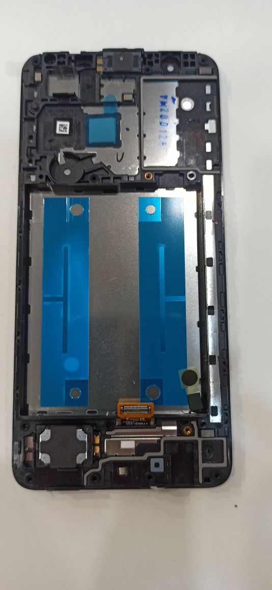 Дисплей для Samsung A013F A01 Core модуль в рамке в сборе с тачскрином Черный – OR100%(SP-сервисный!