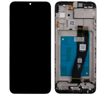 Дисплей для Samsung A025F (A02s) модуль в рамке OR SP (сервисный) Черный