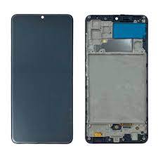 Дисплей для Samsung A325 A32 модуль в рамке в сборе с тачскрином Черный (OLED) (Full Size)