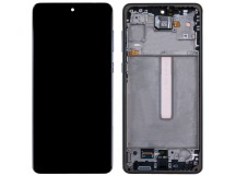 Дисплей для Samsung A736B (A73 5G) модуль в рамке в сборе с тачскрином Черный – OR100%(SP-сервисный!)