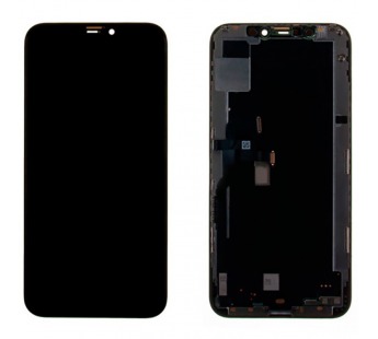 Дисплей для iPhone Xs Черный в сборе с тачскрином OR