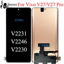 Дисплей для Vivo V27 5G /V 27 Pro с тачскрином Черный – (OLED)