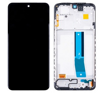 Дисплей для Xiaomi Redmi Note 12S (23030RAC7Y) модуль с рамкой Черный – OR (SP)