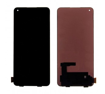 Дисплей для Xiaomi 11 Lite 4G / Mi 11 Lite 5G (M2101K9AG/M2101K9G) в сборе с тачскрином Черный – (OL