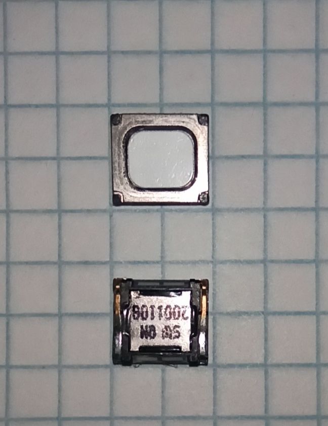 Динамик (speaker) для Samsung Galaxy A207F/A015F/A107F/M015F/A025F/A037F/A226B/Realme C11 2021/Tecno Camon 18/18P/Infinix Hot 30 Play/30i/Smart 6 Plus №23