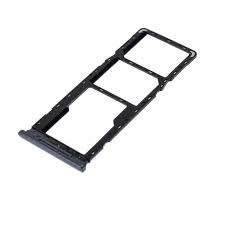 Контейнер SIM для Tecno Spark 7 Черный