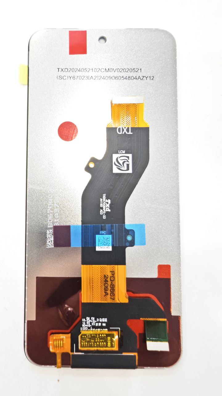 Дисплей для Tecno Spark GO 1 (KL4)/ Spark 30C (KL5)/ Spark 30 NFC/ Spark 30 5G (KL8) POP9 5G (KL8h)/ Itel P65 (P671L) в сборе с тачскрином (черный) OR