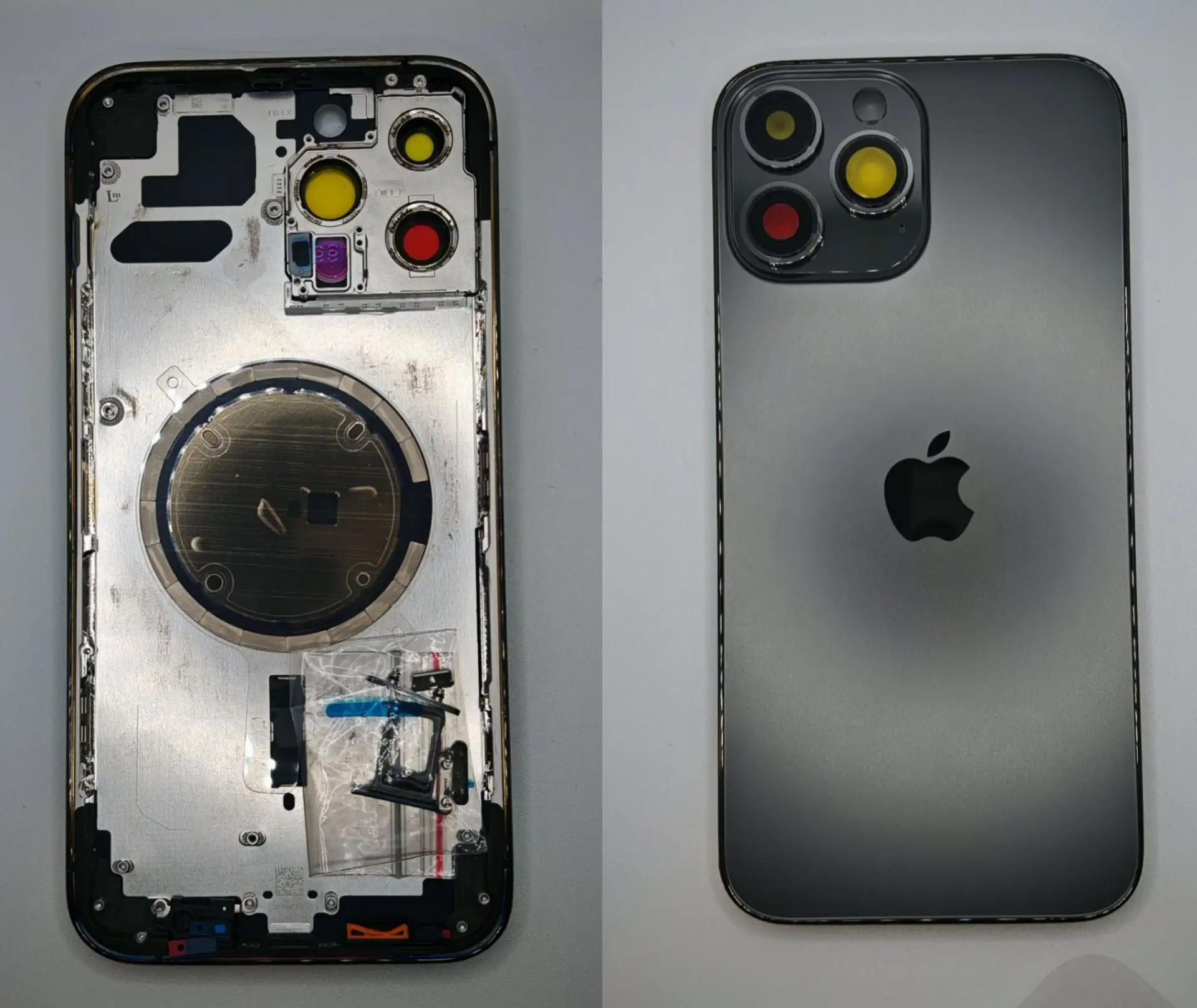 Корпус для iPhone 13 Pro Max (1 Sim) Серый – Премиум