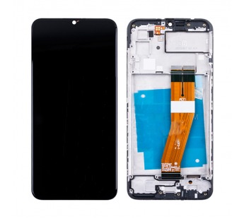 Дисплей для Samsung A035F Galaxy A03 модуль c рамкой Черный – OR.Ref.SP (восстановленный оригинал)