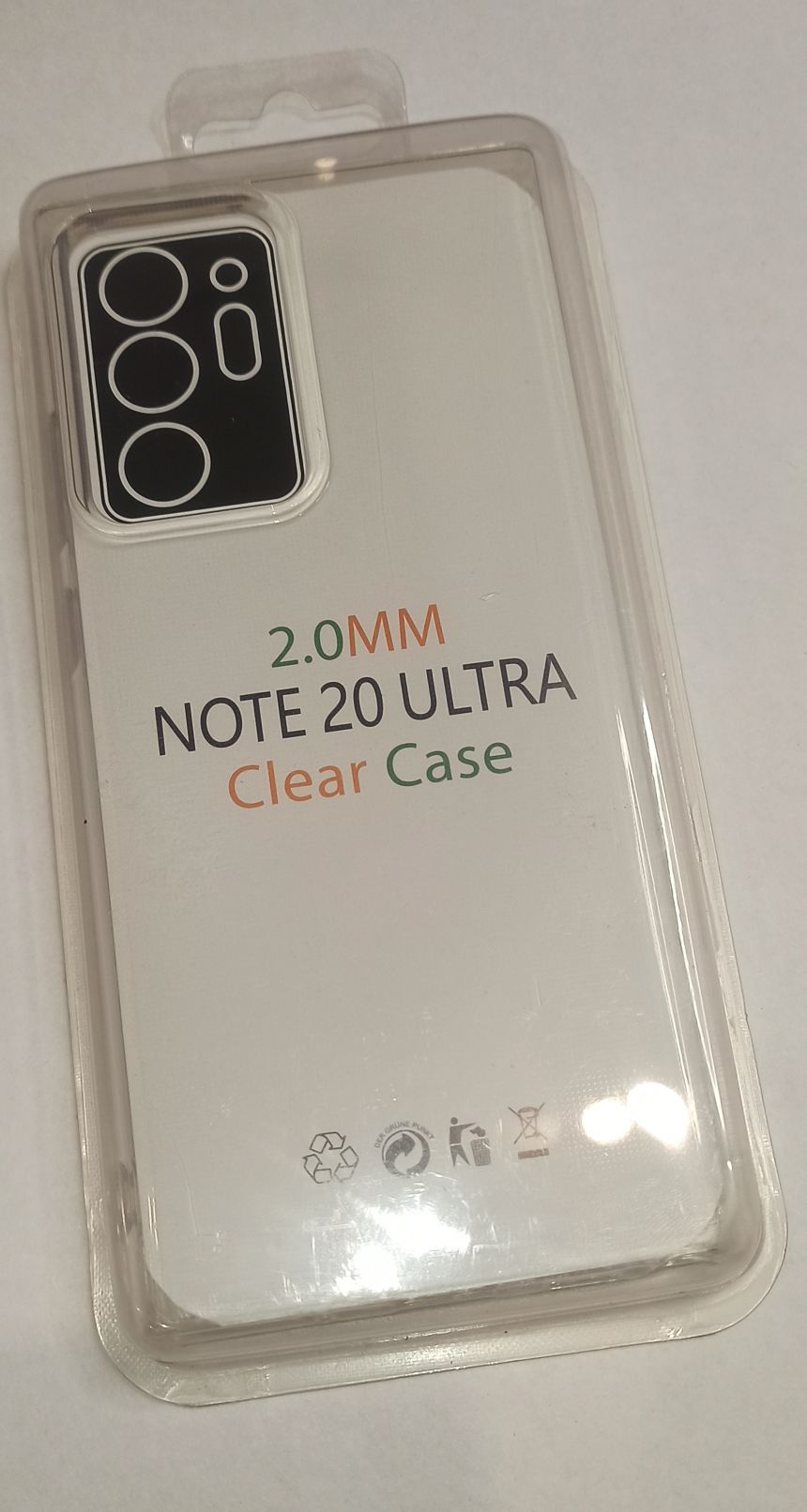 Чехол задняя накладка Samsung Galaxy N985F ( Galaxy Note 20 Ultra), Clear Case, 2.0мм