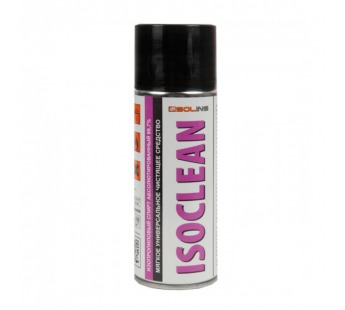 Спрей-очиститель Solins ISOCLEAN (400 ml)деликатная очистка электронного,механического и оптического