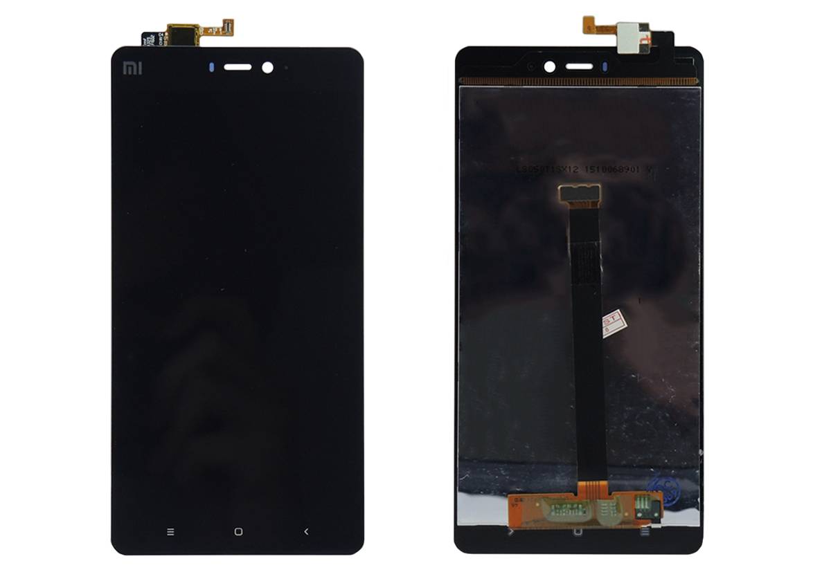 Дисплей для Xiaomi Mi 4S в сборе с тачскрином Черный
