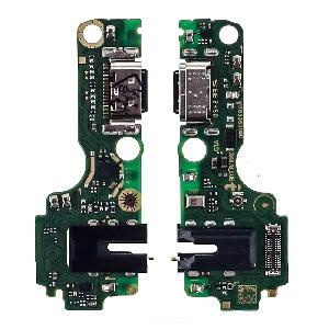 Шлейф для Tecno Spark 30C плата на системный разъем/разъем гарнитуры/микрофон