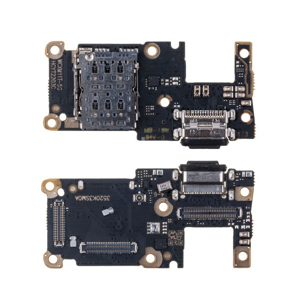 Шлейф для Xiaomi 11T/11T Pro (21081111RG/2107113SG) плата системный разъем/разъем SIM/микрофон – OR (SP)