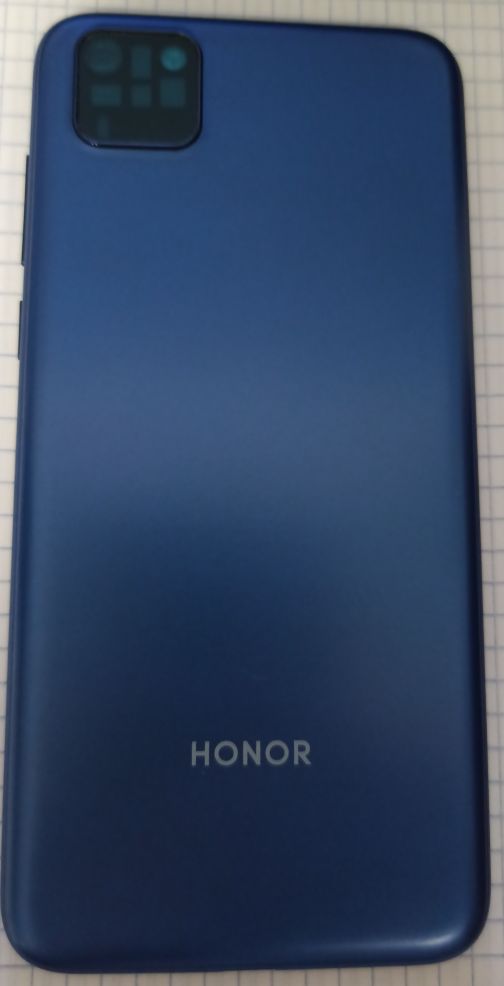 Задняя крышка для Huawei Honor 9S/Y5p Синий  (есть стекло камеры,вспышки.кнопки)