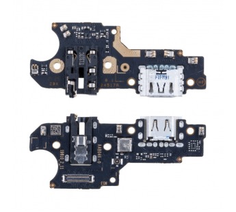 Шлейф для Realme C21Y/C25Y плата на системный разъем/разъем гарнитуры/микрофон OR