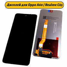 Дисплей для Oppo A60 (CPH2631) / Realme C65 / Realme 12X 5G / Narzo N65 в сборе с тачскрином Черный – OR