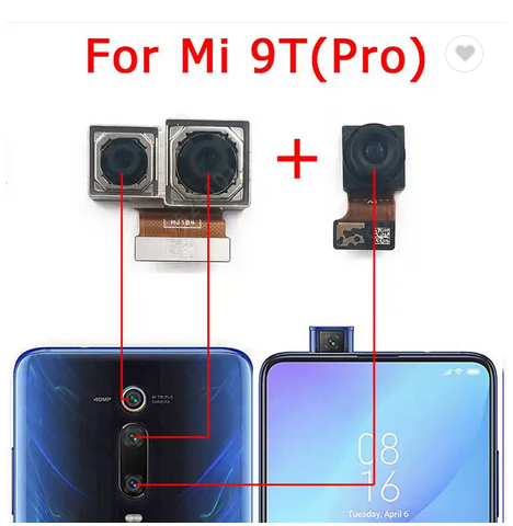 Камера для Xiaomi Mi 9T / K20 Pro/Mi 9T Pro  оригинал в сборе (3шт)-модуль основной.