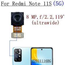 Камера для Xiaomi Redmi Note 11S 5G задняя ультраширокоугольная, 8 Мп (f/2.2, 119˚) OR100%