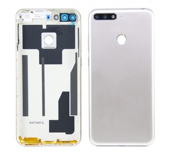 Задняя крышка для Huawei Honor 7C Золото (+ стекло камеры,вспышки.кнопки)