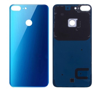 Задняя крышка для Huawei Honor 9 Lite Синий – OR  (со стеклом камеры,вспышки)
