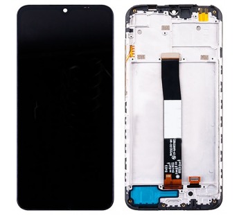 Дисплей для Xiaomi Redmi 9A / Redmi 9C/ Redmi 10A (M2006C3MNG/220233L2G/M2006C3LG) модуль с рамкой Черный – OR