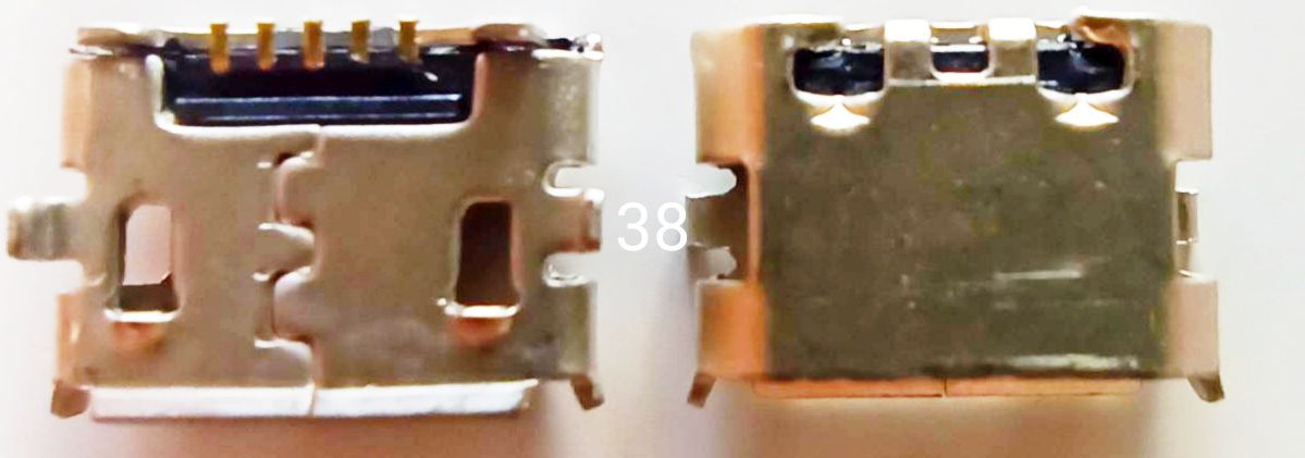 Разъем №38 Micro USB для Huawei Honor 4X/P8/P8 Lite/Y5 II/5A/Y6 Pro/Y520/4C/Y3 2017  №38