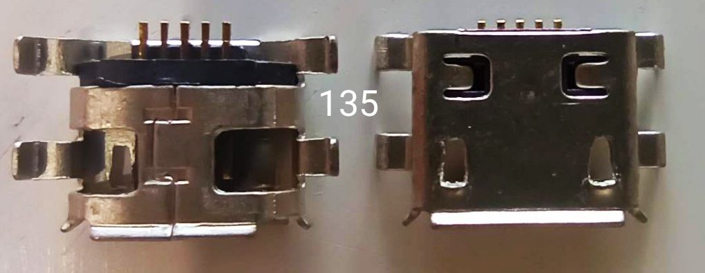 Разъем №135 Micro USB для Huawei U8650