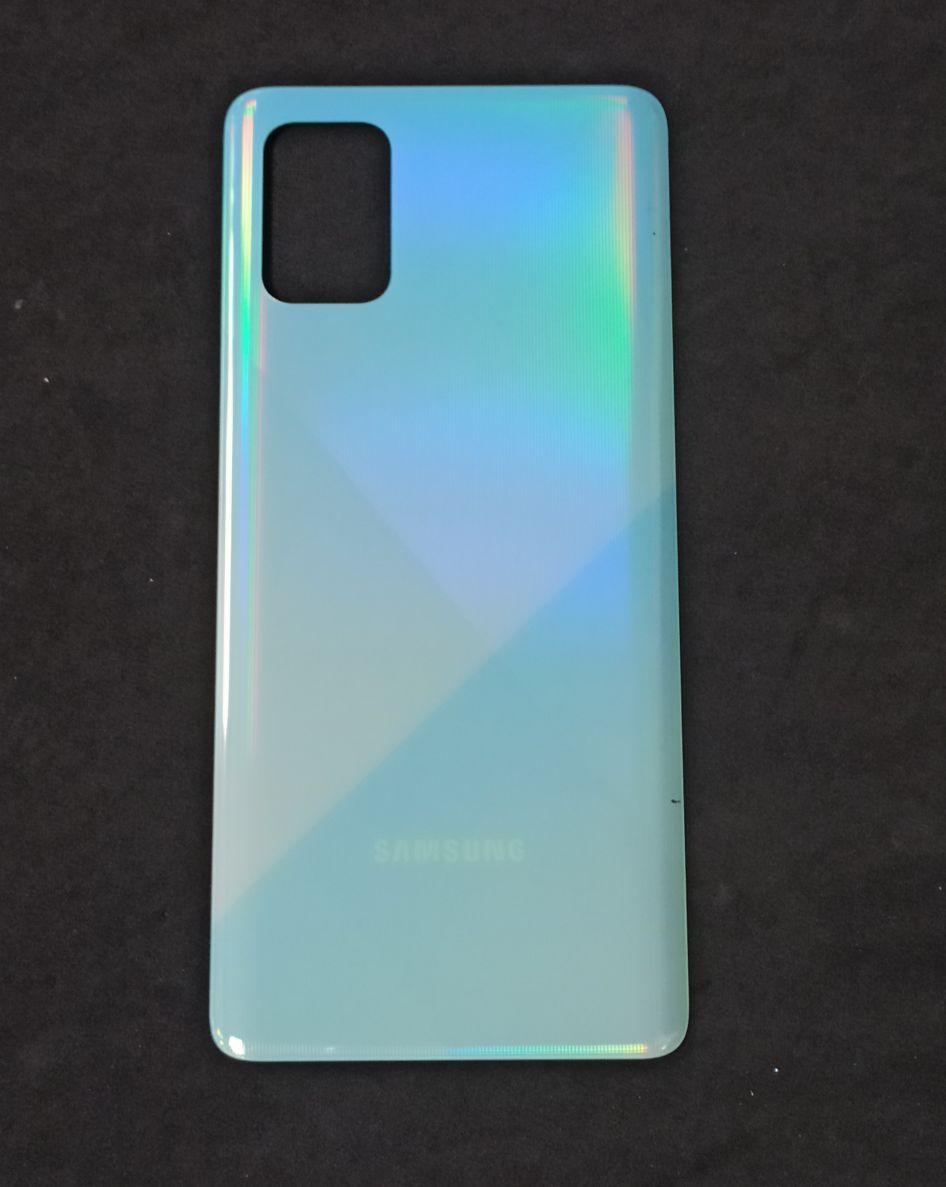Задняя крышка для Samsung A715F (A71) Голубой