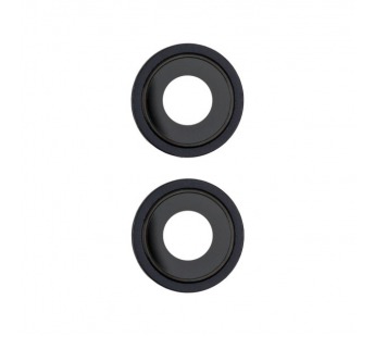 Стекло камеры для iPhone 13/13 mini (комплект 2 шт.) Черное