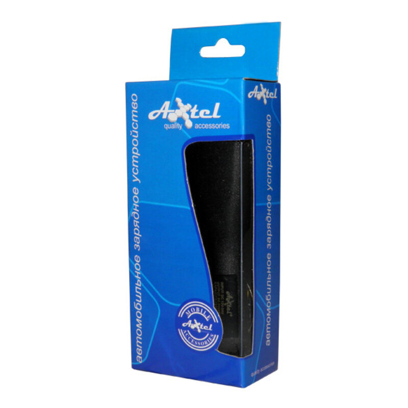 Зарядка авто для планшета Axtel 5v 2А (тонкий штекер)