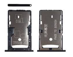 Контейнер SIM для Xiaomi Redmi 4A Черный