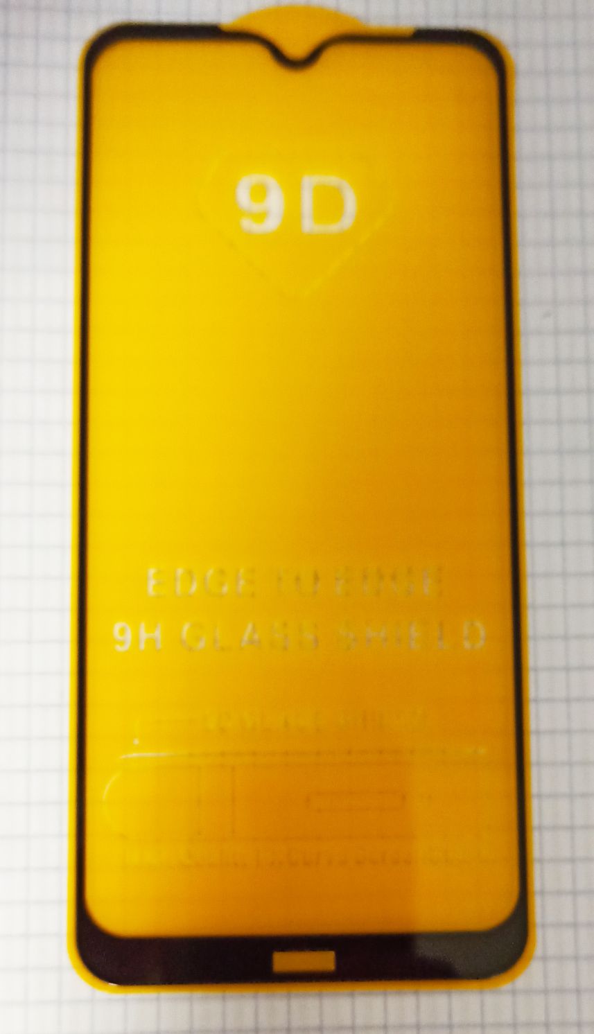 Защитное стекло “Полное покрытие” Xiaomi Redmi Note 8T Черное