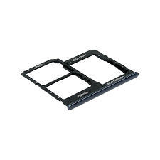Контейнер SIM Samsung A405F Черный