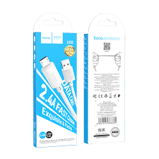 Кабель USB – Micro USB Hoco X88 Белый/Черный