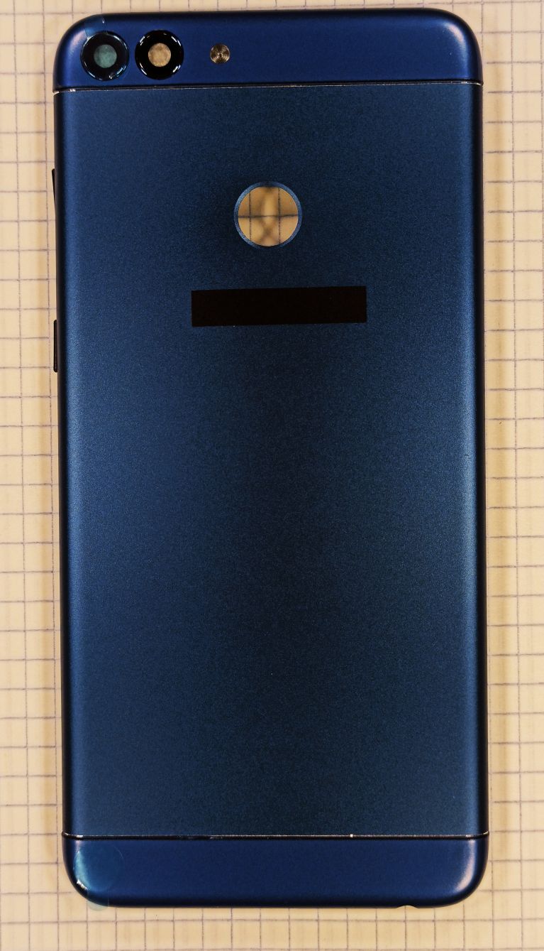 Задняя крышка для Huawei P Smart Синий (есть стекло камеры,вспышки)