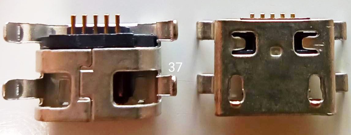 Разъем №37 Micro USB для Huawei Ascend Y600/Lenovo P70