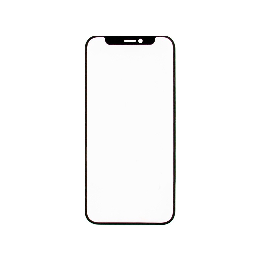 Стекло для переклейки iPhone 12/12 Pro в сборе с OCA пленкой Черный