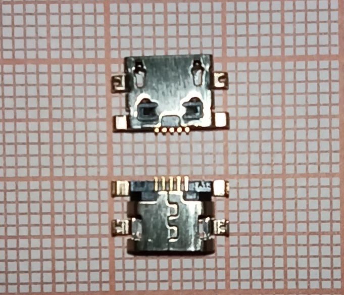 Разъем №179=173 Micro USB для Tecno Spark 4 /Spark 5 Air/Spark 7/6 Go/Go 2022/Pouvoir 4/Camon 12/ Camon 12 Air/ Camon 15/ Camon 15 Air/Vision 1