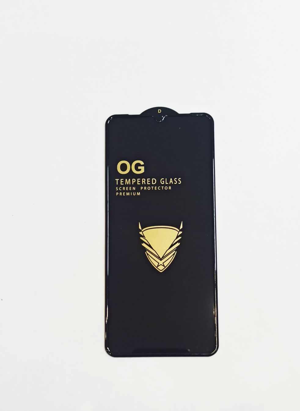 Защитное стекло для Huawei Honor 9A/Y6p Черное с бортиком