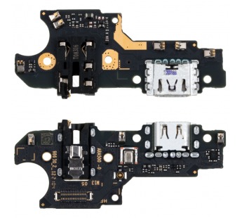 Шлейф для Realme C21Y/C25Y плата на системный разъем/разъем гарнитуры/микрофон